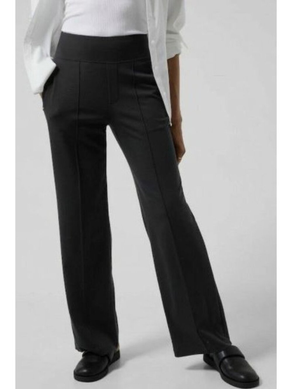Athleta Eastbound Wide Pant Black-sz 12